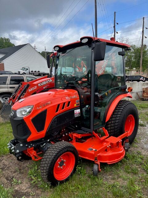 LX3310HSDC W/ MOWER AND SNOW BLOWER